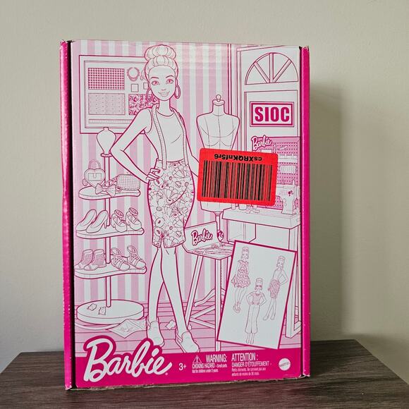 Mattel 2021 SIOC Fashion Designer Barbie Doll With - Picture 1 of 5